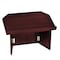Adiroffice Wood Foldable, Portable Tabletop Podium Lectern in Mahogany ADI661-05-MA-MK - alternate 1